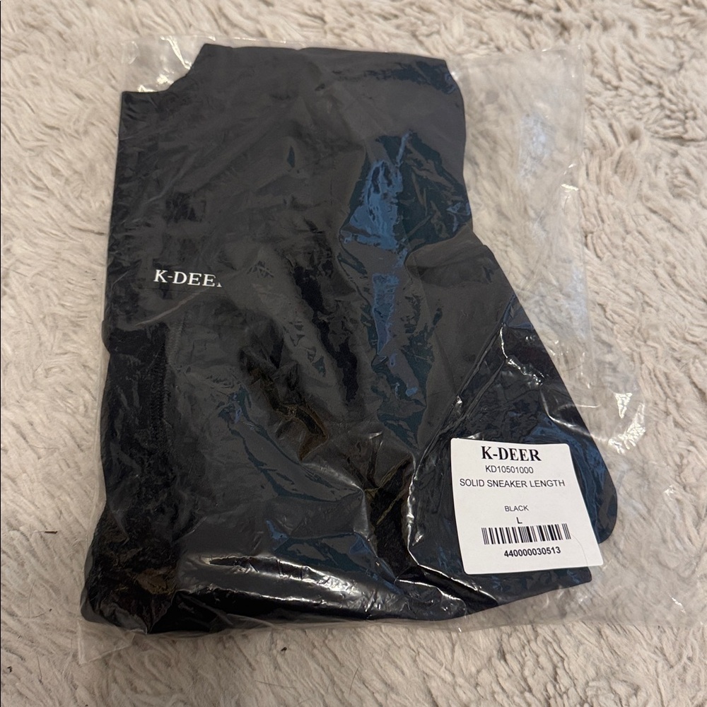 K-DEER 7/8 Sneaker Length Legging in Black - Picture 3 of 6